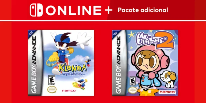 Klonoa: Empire of Dreams e Mr. Driller 2 chegam ao Nintendo Switch Online com muita nostalgia!