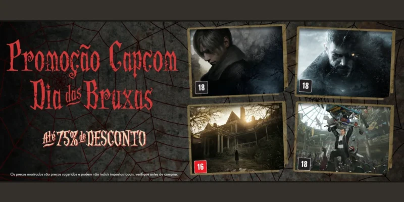 Promoção de Halloween da Capcom: Aproveite Descontos Assustadores na Série Resident Evil!