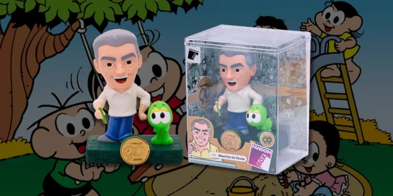 Fandom Box celebra os 90 anos de Mauricio de Sousa com colecionável exclusivo do criador da Turma da Mônica