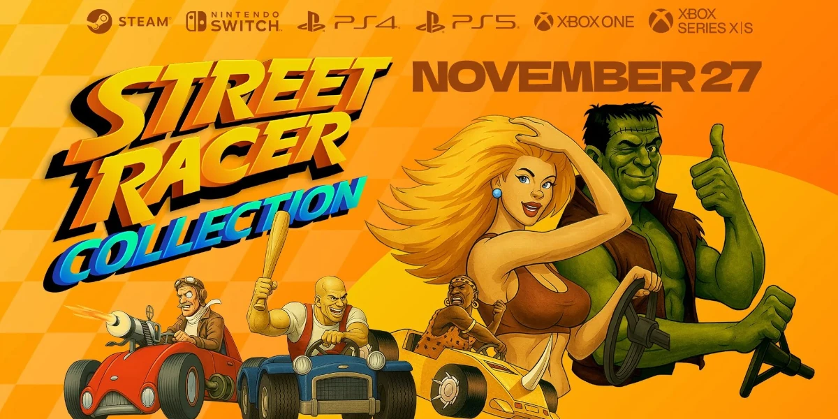 Street Racer Collection traz de volta a nostalgia dos anos 90 com lançamento em novembro de 2025