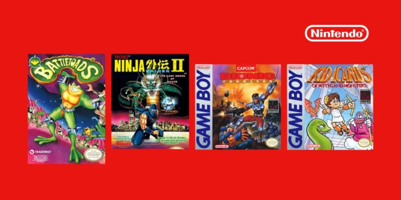 Nintendo adiciona quatro jogos clássicos ao catálogo do Switch Online em novembro de 2025