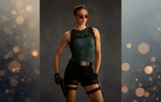 ‘Tomb Raider’: Sophie Turner é Lara Croft em primeira imagem da série live-action do Prime Video