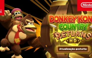 Donkey Kong Country Returns HD recebe atualização 1.1.0 com Dixie Kong, novo modo e suporte em PT-BR