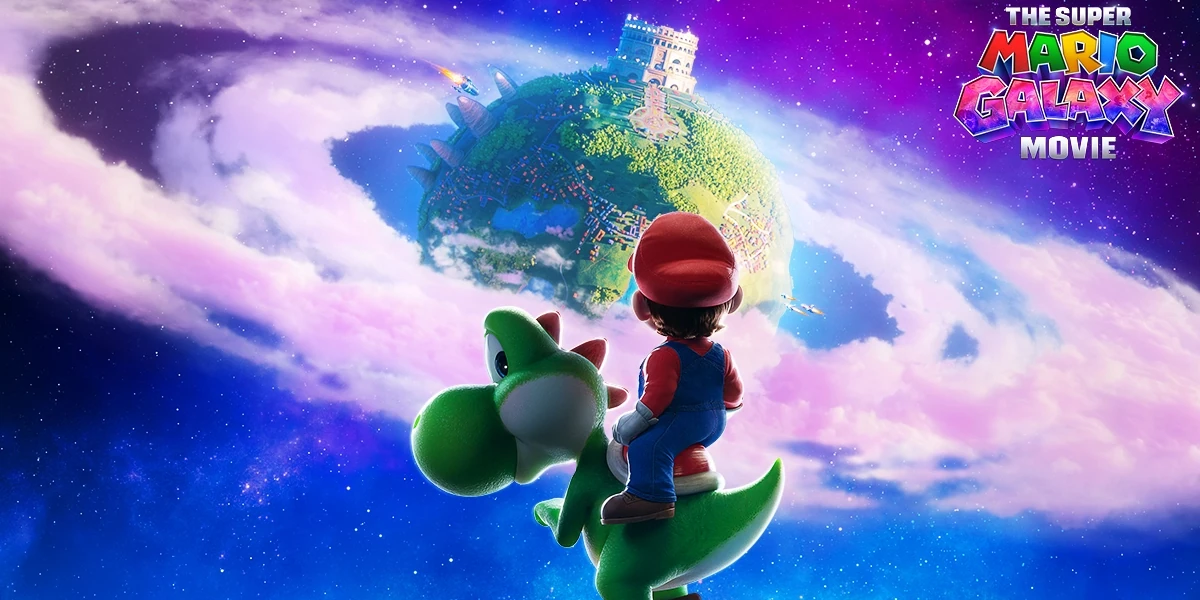Super Mario Galaxy – O Filme ganha novo trailer com destaque para Yoshi