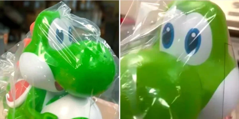 Yoshi invade os cinemas: balde de pipoca temático viraliza e pode desembarcar no Brasil