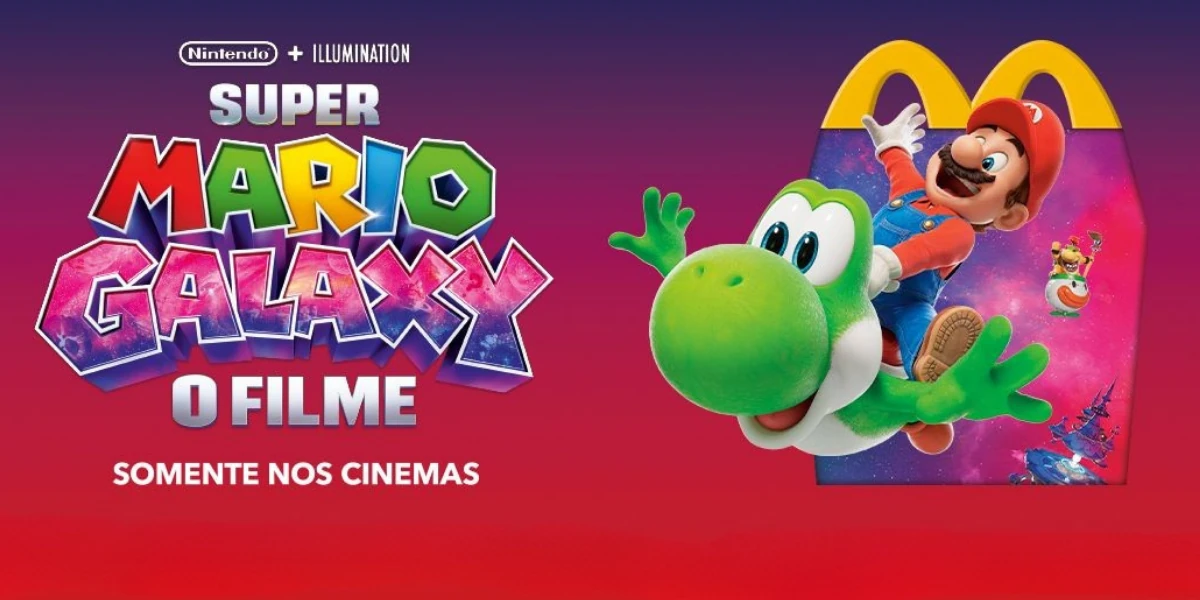 McDonald’s lança coleção de brinquedos de Super Mario Galaxy: veja todos os personagens do McLanche Feliz