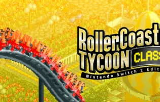 RollerCoaster Tycoon Classic recebe edição especial para Nintendo Switch 2 com melhorias visuais e suporte ao Joy-Con 2
