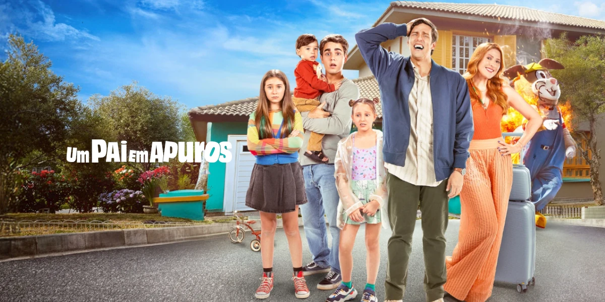 Um Pai em Apuros na Netflix: comédia brasileira transforma o caos da paternidade em diversão para toda a família