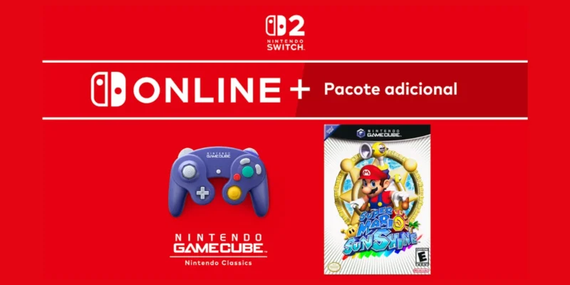 Super Mario Sunshine chega ao Nintendo Classics no Nintendo Switch 2